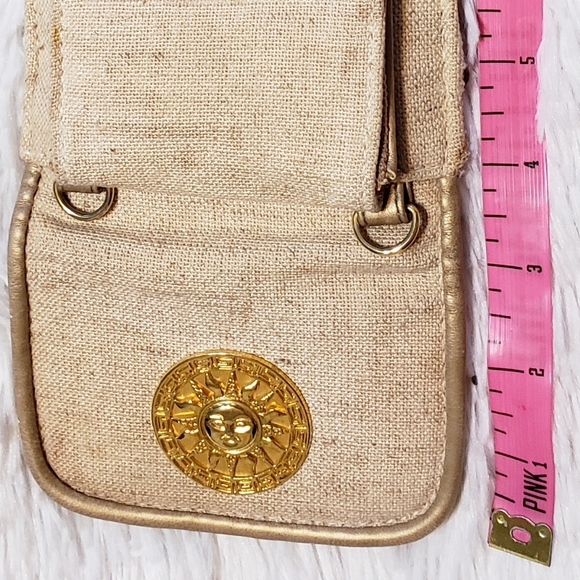 90’s Celestial Gold Chain Strap Mini Purse Vintage - Picture 4 of 9